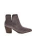 Lucky Brand Gray Purple Ankle Boots Size 11 - photo 1