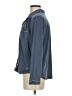 Assorted Brands 100% Organic Cotton Blue Long Sleeve Button-Down Shirt Size S - photo 5