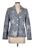 Bigio Collection Stars Gray Blue Blazer Size 10 - photo 1