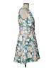 Vince Camuto Floral Blue Cocktail Dress Size 12 - photo 4