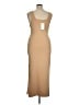 Endless Rose Solid Tan Casual Dress Size XL - photo 2