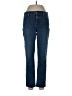 NYDJ Solid Blue Jeans Size 10 - photo 1