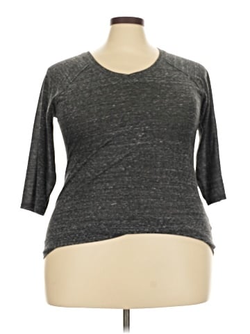 Derek Heart 3/4 Sleeve T-Shirt (view 1)