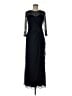 Alex Evenings Black Cocktail Dress Size 6 Petite - photo 1
