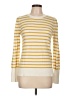 Ann Taylor LOFT Stripes Yellow Pullover Sweater Size M - photo 1