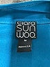 Clara Sun Woo Teal 3/4 Sleeve Top Size M - photo 7