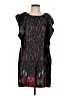 BCBGeneration Graphic Black Cocktail Dress Size L - photo 1