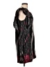 BCBGeneration Graphic Black Cocktail Dress Size L - photo 4