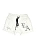 Assorted Brands 100% Polyester Graphic Ivory Shorts Size M - photo 1