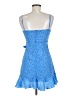 Blossom Polka Dots Blue Cocktail Dress Size 6 - photo 2