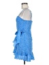 Blossom Polka Dots Blue Cocktail Dress Size 6 - photo 5