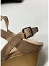 Prada Tan Patent leather ankle strap Wedges Size EU 38 - photo 5