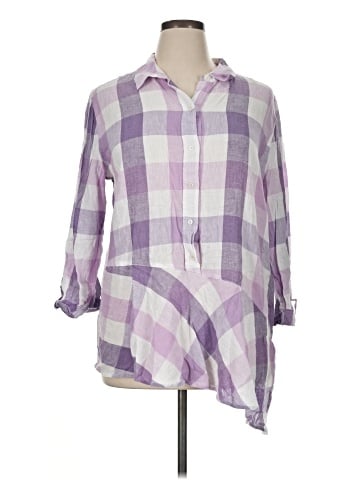 Westbound 3/4 Sleeve Button-Down Shirt (view 1)