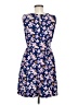 OAK Floral Blue Casual Dress Size M - photo 2