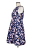 OAK Floral Blue Casual Dress Size M - photo 5