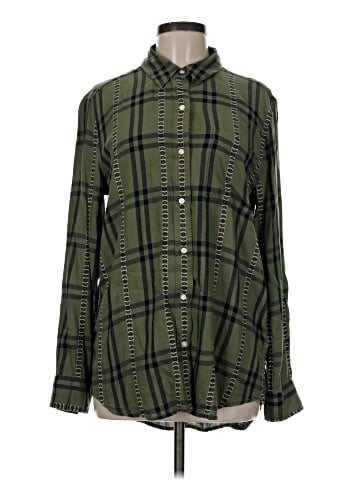 Aeropostale Long Sleeve Button-Down Shirt (view 1)