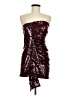Cider Burgundy Cocktail Dress Size M - photo 1