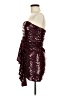 Cider Burgundy Cocktail Dress Size M - photo 5