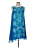 Max Studio 100% Polyester Blue Cocktail Dress Size M - photo 1