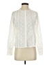 Shein 100% Polyester Ivory Long Sleeve Blouse Size 4 - photo 1