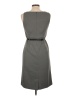 Studio 1 100% Polyester Solid Gray Casual Dress Size 6 - photo 2