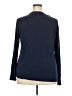 J.Crew Blue Long Sleeve Henley Size 2X - photo 2