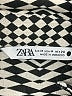 Zara Houndstooth Black Long Sleeve Blouse Size M - photo 7