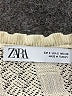 Zara Ivory Short Sleeve Top Size S - photo 7