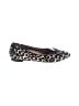 Vionic Animal Print Black Ivory Flats Size 8 - photo 1