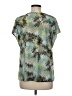 EMALINE Green Short Sleeve Blouse Size M - photo 2