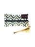 Assorted Brands Gold Blue Makeup Bag One size - photo 1