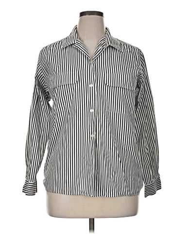 Sag Harbor Long Sleeve Button-Down Shirt (view 1)