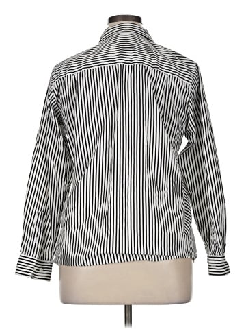 Sag Harbor Long Sleeve Button-Down Shirt (view 2)