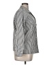Sag Harbor Stripes Silver Black Long Sleeve Button-Down Shirt Size 14 - photo 4