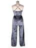 Snap Tie-dye Gray Jumpsuit Size XL - photo 2