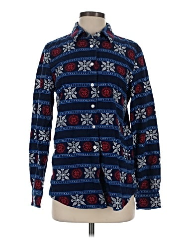 Lands' End Long Sleeve Button-Down Shirt (view 1)