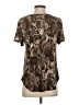Lovely J Brown Short Sleeve Top Size M - photo 2