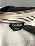 Bebe Silver 3/4 Sleeve Blouse Size S - photo 7