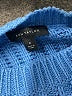 Ann Taylor Solid Blue Pullover Sweater Size M - photo 7