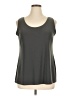 Clara Sun Woo Gray Sleeveless Top Size XL - photo 1