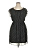En Focus Studio Polka Dots Black Casual Dress Size 14 - photo 1