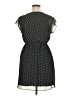 En Focus Studio Polka Dots Black Casual Dress Size 14 - photo 2