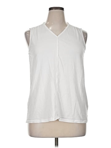 Lands' End Sleeveless T-Shirt (view 1)