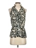 The Limited 100% Polyester Ivory Sleeveless Blouse Size S - photo 1