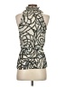 The Limited 100% Polyester Ivory Sleeveless Blouse Size S - photo 2