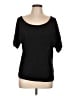 Testament Black Short Sleeve Top Size L - photo 1