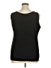 Clara Sun Woo Black Sleeveless Blouse Size 1X - photo 2