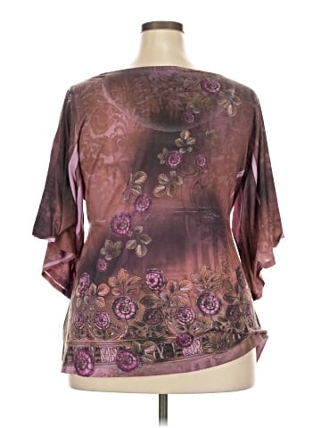 DressBarn 3/4 Sleeve T-Shirt (view 2)