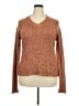 Fashion Bug Tweed Orange Pullover Sweater Size 22 - 24 - photo 1