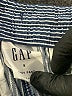 Gap Stripes Blue Casual Pants Size S - photo 4